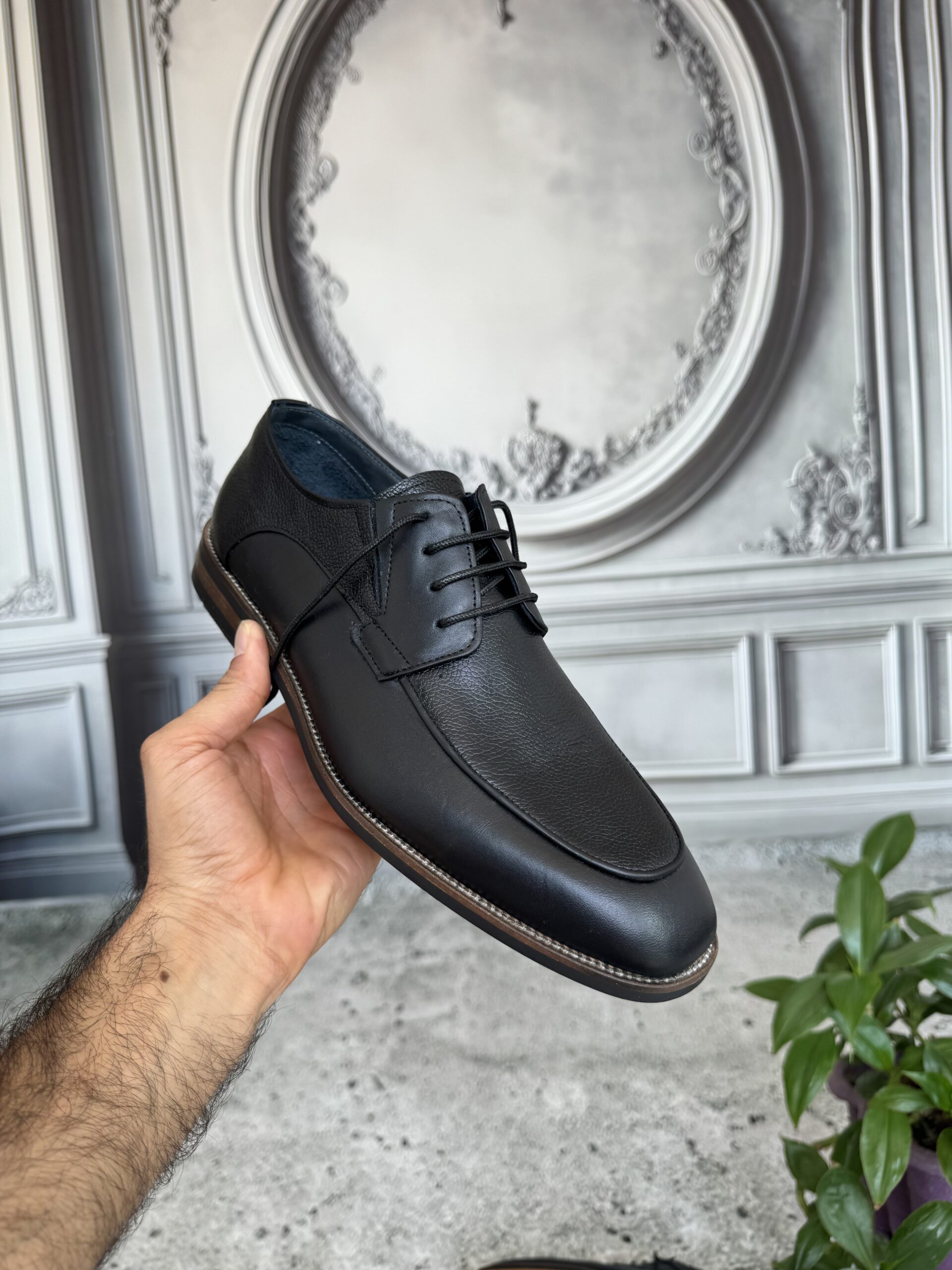 کفش تمام چرم سفارشی زیر میکرولایت دست ساز