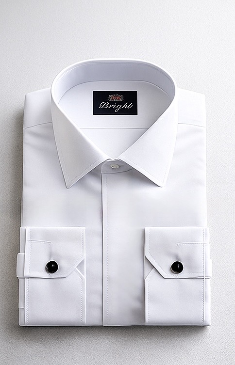 پیراهن سفید مردانه اسلیم