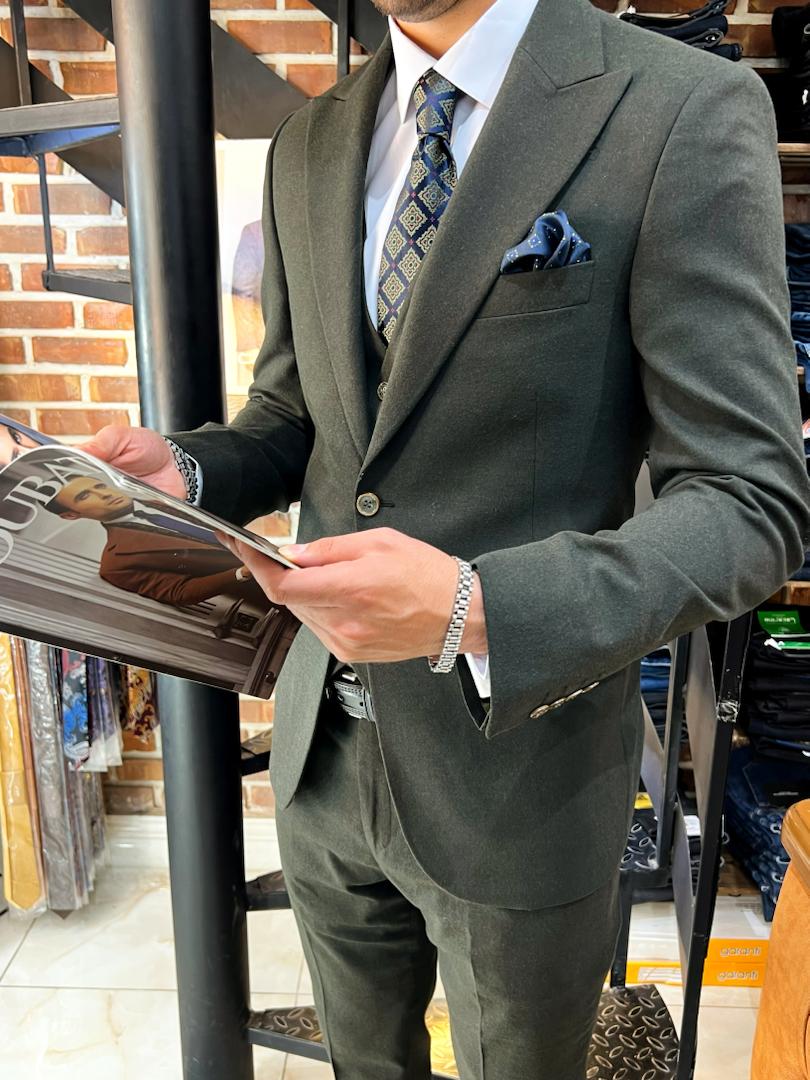 کت وشلوار پشمی