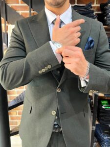 کت و شلوار رسمی پشمی