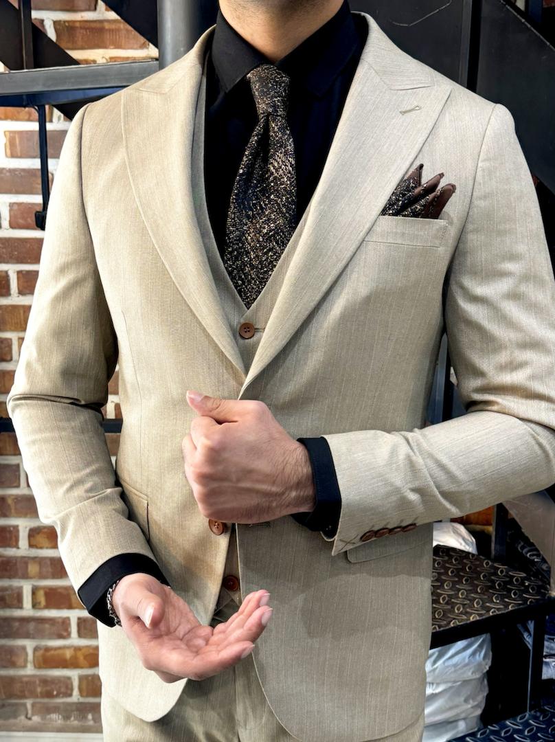 کت و‌شلوار کلاسیک دو دکمه دیپلمات