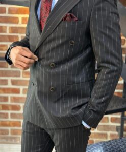 کت و شلوار دبل برست دیپلمات ژاکامن